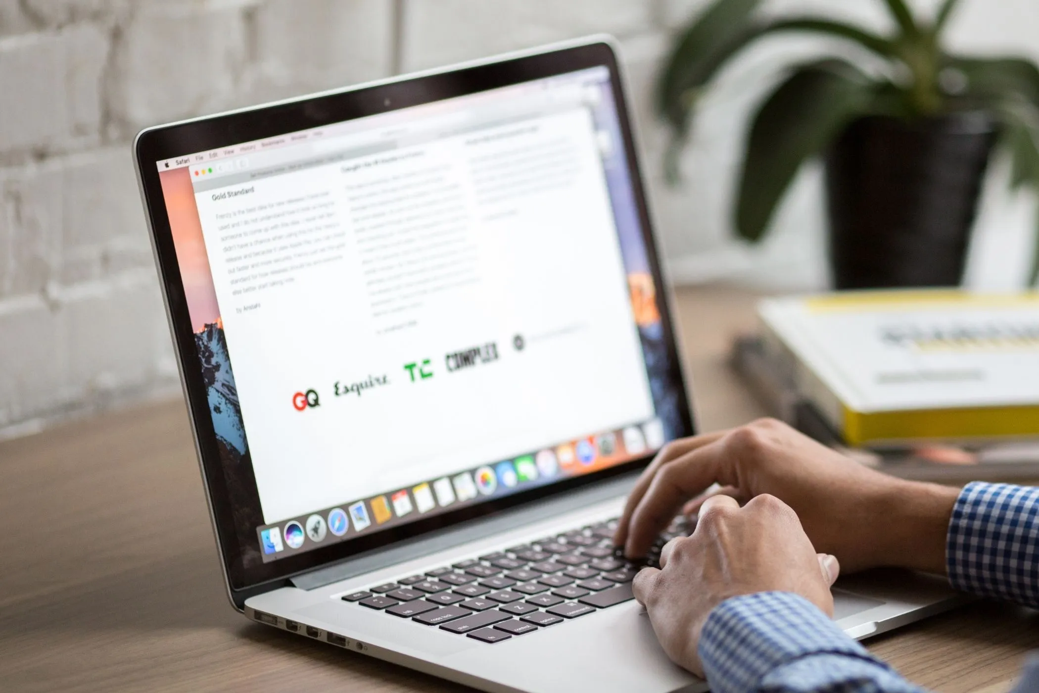 Reading time indicator beside a blog post preview